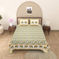 100% Cotton King Size Bedsheet with 2 Pillow Cover