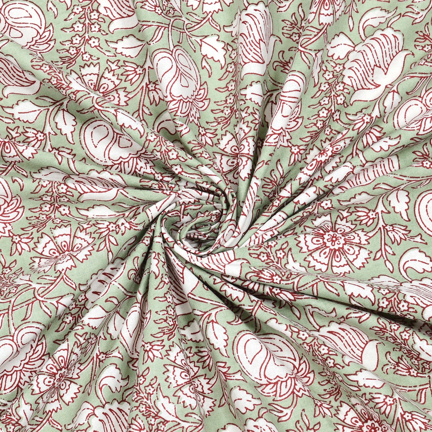 100% Cotton King Size Bedsheet with 2 Pillow Cover Set