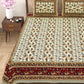 New Adimanav Print 100% Cotton King Size Bedsheet with 2 Pillow Cover Set
