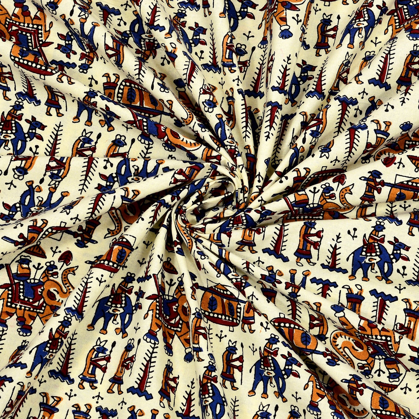 New Adimanav Print 100% Cotton King Size Bedsheet with 2 Pillow Cover Set