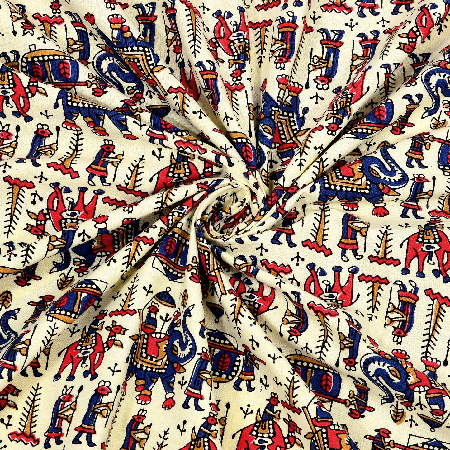 New Adimanav Print 100% Cotton King Size Bedsheet with 2 Pillow Cover Set