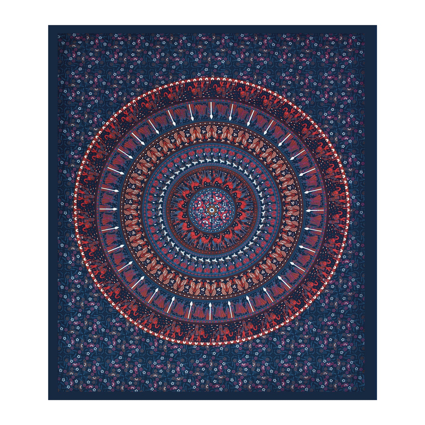 100% Cotton King Size Bedsheet with 2 Pillow Cover Set