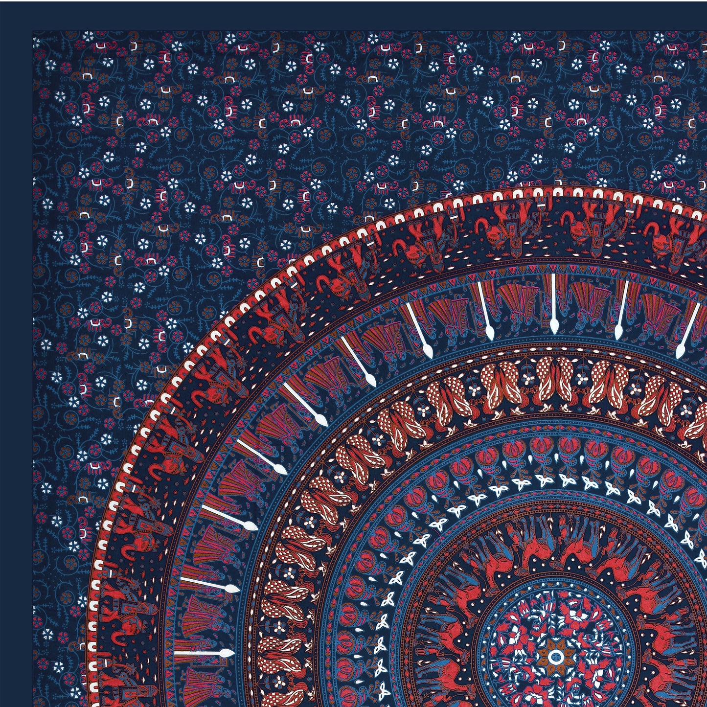 100% Cotton King Size Bedsheet with 2 Pillow Cover Set