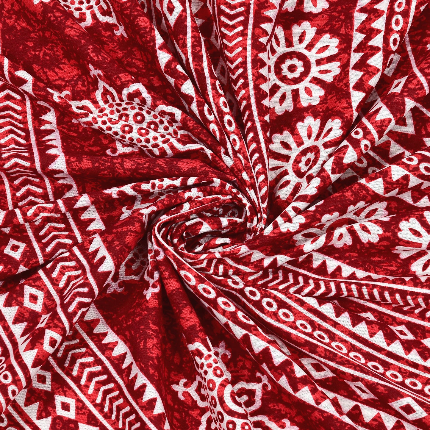 Carry Buta Bedsheet 100% Cotton Queen Size Bedsheet With 2 Pillow Cover Set