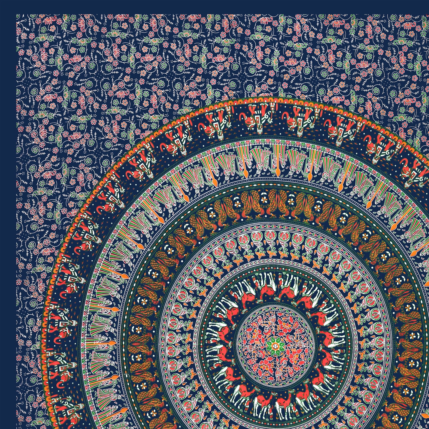 100% Cotton King Size Bedsheet with 2 Pillow Cover Set