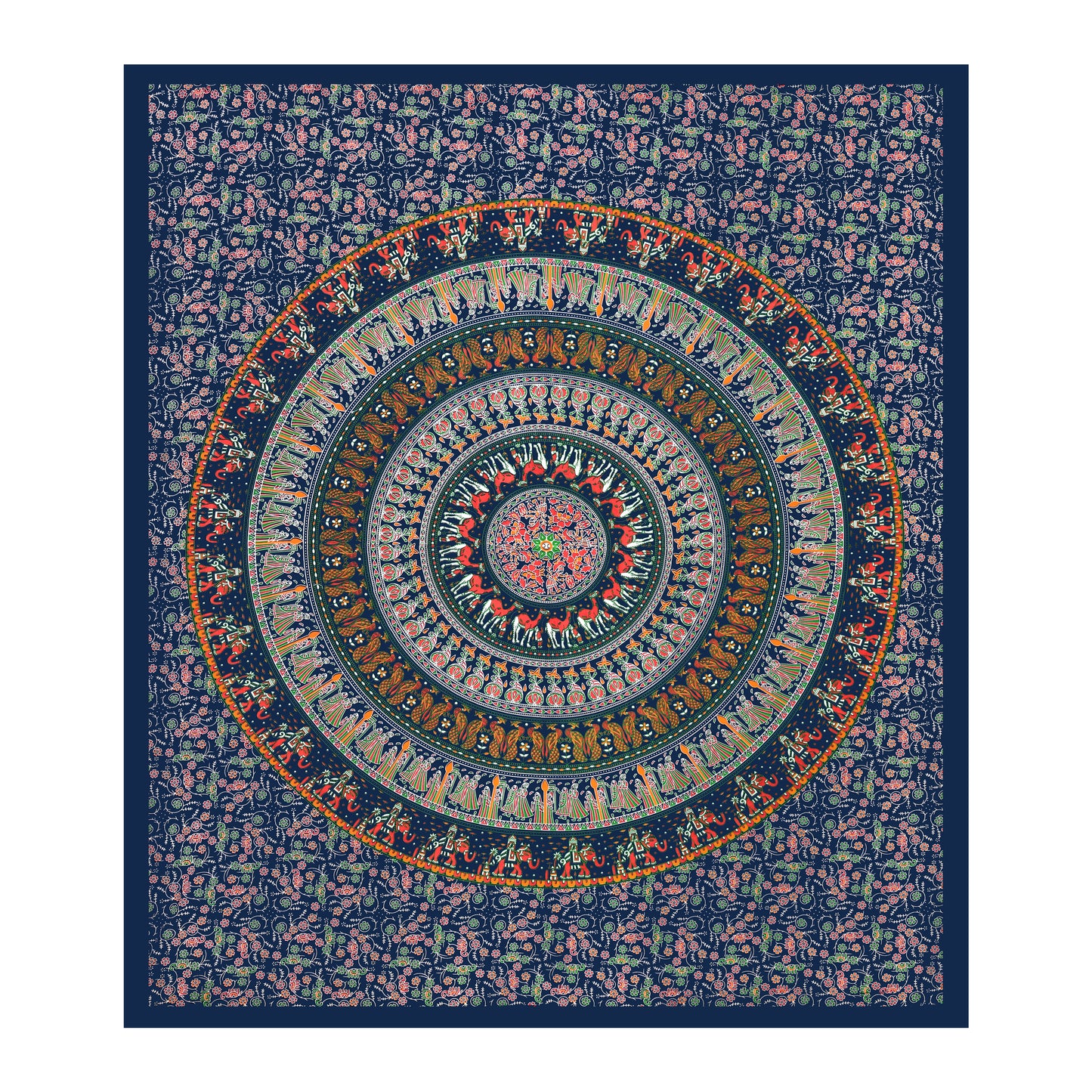 100% Cotton King Size Bedsheet with 2 Pillow Cover Set