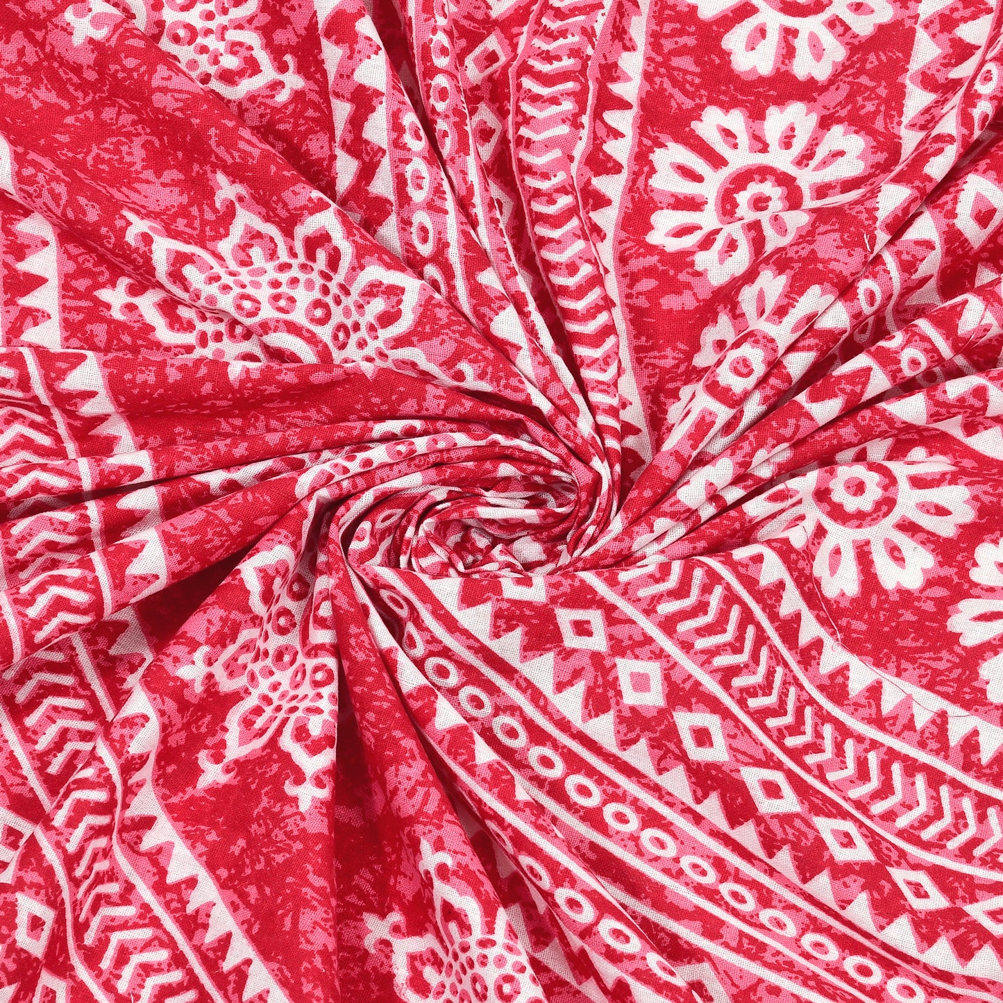 Carry Buta Bedsheet 100% Cotton Queen Size Bedsheet With 2 Pillow Cover Set