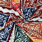 Ajrak Print Bedsheet 100% Cotton Queen Size Bedsheet With 2 Pillow Cover Set