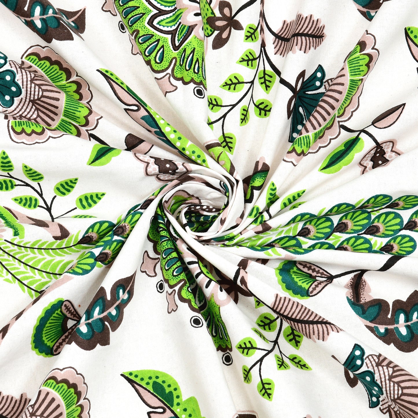 100% Cotton King Size Bedsheet with 2 Pillow Cover Set