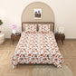 100% Cotton King Size Bedsheet with 2 Pillow Cover Set