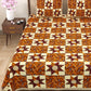 New Ajrak  Print 100% Cotton King Size Bedsheet with 2 Pillow Cover Set