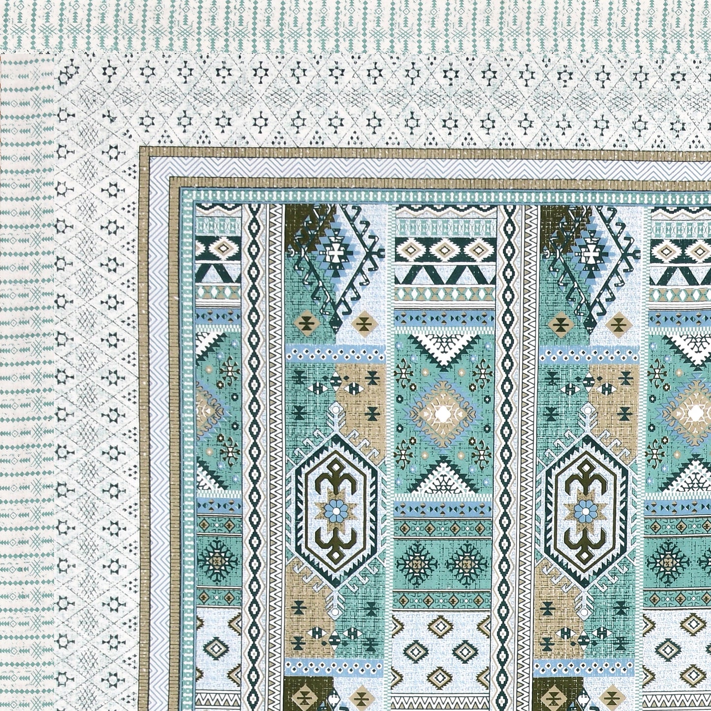 100% Cotton King Size Bedsheet with 2 Pillow Cover Set