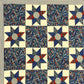 New Ajrak  Print 100% Cotton King Size Bedsheet with 2 Pillow Cover Set