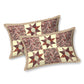 New Ajrak  Print 100% Cotton King Size Bedsheet with 2 Pillow Cover Set