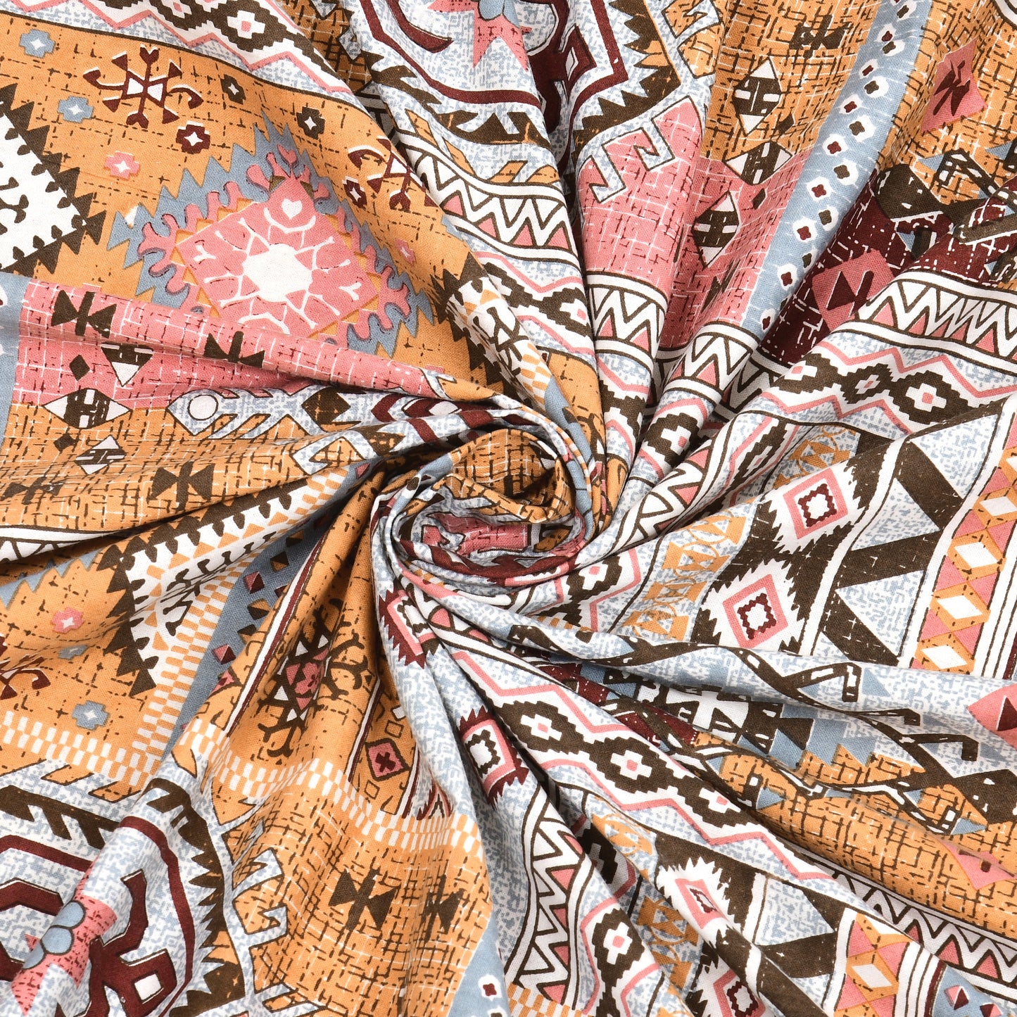 100% Cotton King Size Bedsheet with 2 Pillow Cover Set