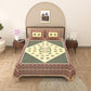 Kashish Print 100% Cotton King Size Bedsheet with 2 Pillow Cover Set