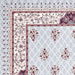 Royal Sanganeri Block Print 100% Cotton King Size Bedsheet with 2 Pillow Cover Set