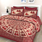 New collection Doll And Teda Mor 100% Cotton King Size Bedsheet with 2 Pillow Cover Set