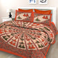 New collection Doll And Teda Mor 100% Cotton King Size Bedsheet with 2 Pillow Cover Set