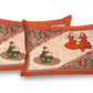 New collection Doll And Teda Mor 100% Cotton King Size Bedsheet with 2 Pillow Cover Set