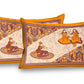 New collection Doll And Teda Mor 100% Cotton King Size Bedsheet with 2 Pillow Cover Set