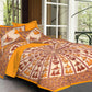 New collection Doll And Teda Mor 100% Cotton King Size Bedsheet with 2 Pillow Cover Set