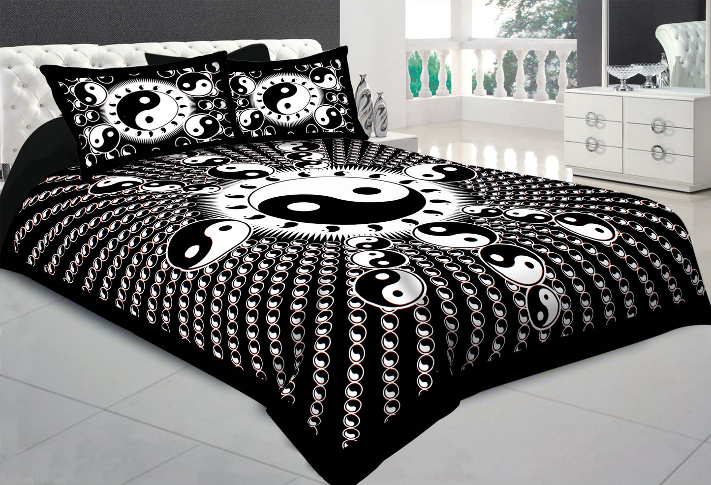Autoloom 100% Cotton king Size Bedsheet with pillow cover www.jaipurtohome.com