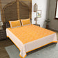 100% Cotton King Size Bedsheet with 2 Pillow Cover