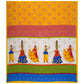 Jaipuri 100%  Cotton Double Size Bedsheet ( Yellow 280 TC ) JAIPUR PRINTS
