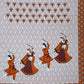 Jaipuri 100% Cotton Double Size Bedsheet with 2 Pillow Covers ( Brown , 280 TC ) JAIPUR PRINTS