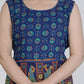 Printed Women Cotton Maternity Semi-Stitched Fabric Maxi Dress -Free Size www.jaiurtohome.com