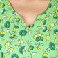 Trendy Beautiful Women Cotton Maternity Semi-Stitched Fabric Maxi Dress -Free Size JAIPUR PRINTS