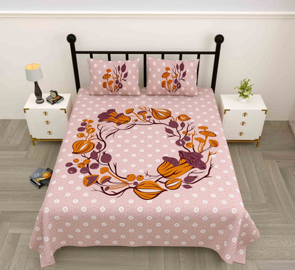 100% Cotton King Size Bed sheets With 2 Pillow Cover Jungle Cruize www.jaipurtohome.com