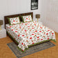 Rajasthani Trendy Bedsheet 100% Cotton Bedsheet 280-TC Cotton Queen Size Bedsheet With 2 Pillow Cover www.jaipurtohome.com