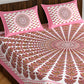 Trendy Bedsheet 100% Cotton Bedsheet 280-TC Cotton Queen Size Bedsheet With 2 Pillow Cover www.jaipurtohome.com