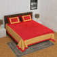 Trendy Bedsheet 100%  Cotton Queen Size Bedsheet With 2 Pillow Cover www.jaipurtohome.com