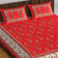 Trendy Bedsheet 100% Cotton Bedsheet 280-TC Cotton Queen Size Bedsheet With 2 Pillow Cover www.jaipurtohome.com
