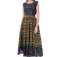 Trendy Beautiful Jaipuri Women's Cotton Jaipuri Floral Print Long Maxi Dress (Multicolour) JAIPUR PRINTS