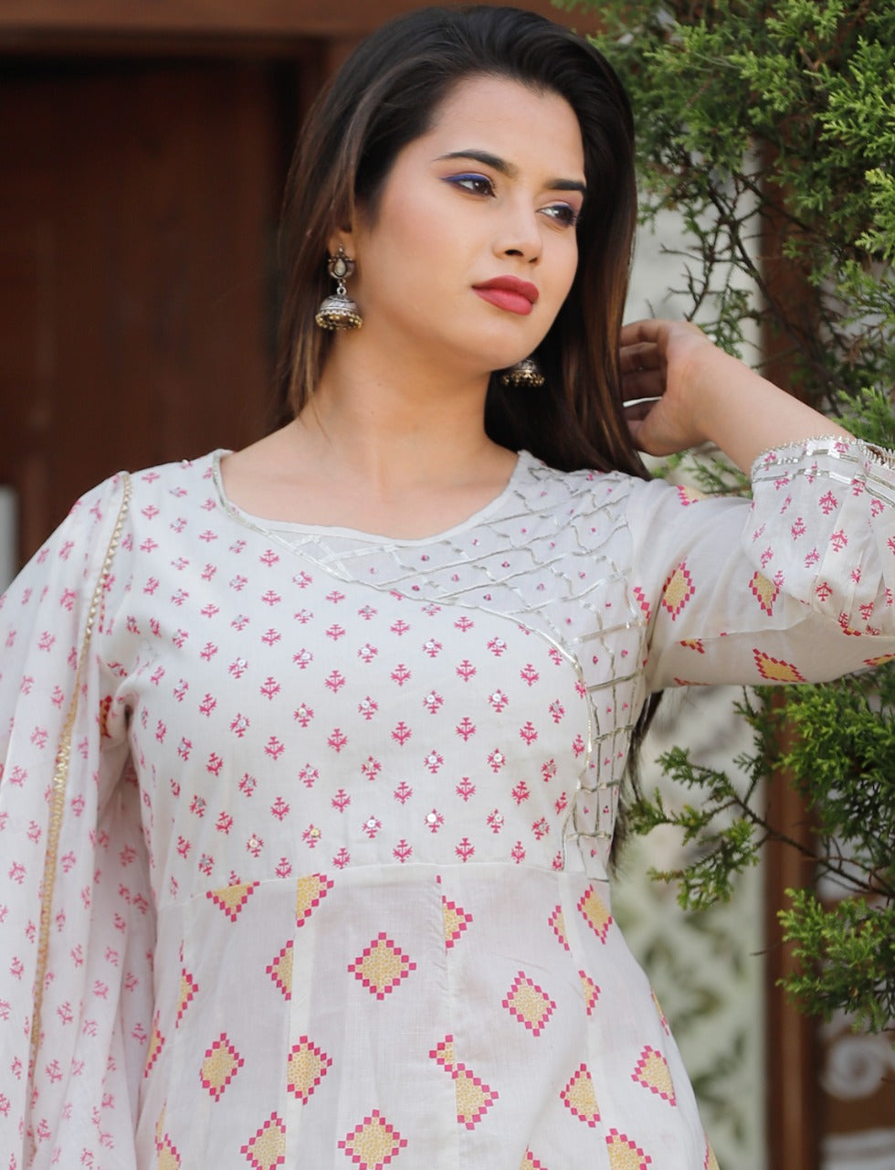 Traditional Style Angrakha Frock Design| Angrakha Dress/Shirt/Kurti Design| Angrakha  Style Dresses| | Party wear dresses, Fancy party, Party wear