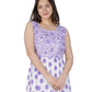 Stylish Fancy Women Cotton Maternity Semi-Stitched Fabric Maxi Dress -Free Size www.jaiurtohome.com