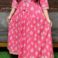 Premium Reyon Embedded anarkali gown paired with pant & duppata detailed with gota www.jaipurtohome.com