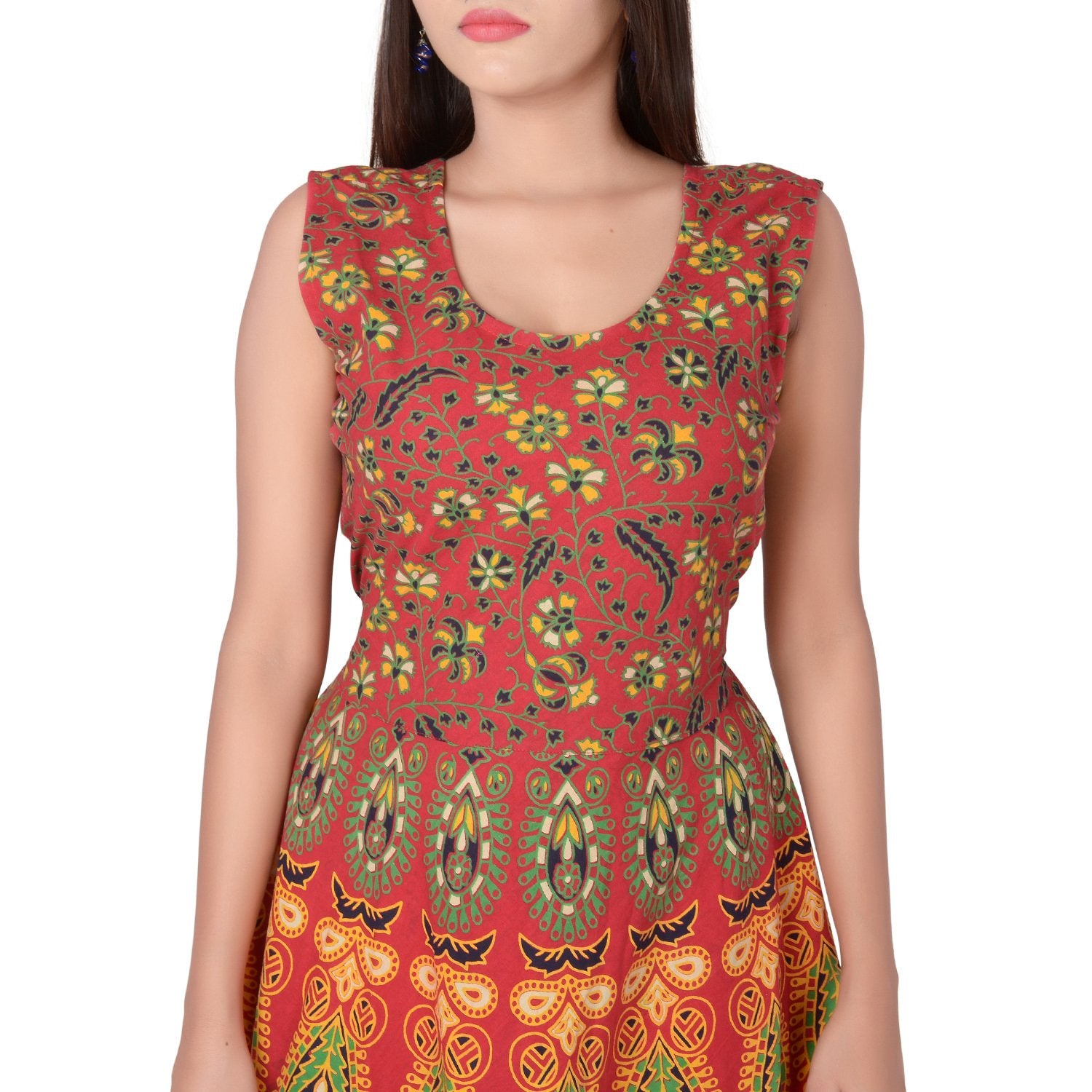 Pack of 2 Rajasthani Maxi Dress, Jaipuri Printed Maxi Dress, Sarong Dress,  Indian Bohemian Dress, Cotton Multi Color Dress, Maxi Dress - Etsy Singapore