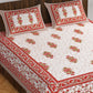 Trendy Bedsheet 100% Cotton Bedsheet 280-TC Cotton Queen Size Bedsheet With 2 Pillow Cover www.jaipurtohome.com