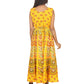 Classic Beautiful Women Cotton Maternity Semi-Stitched Fabric Maxi Dress -Free Size JAIPUR PRINTS